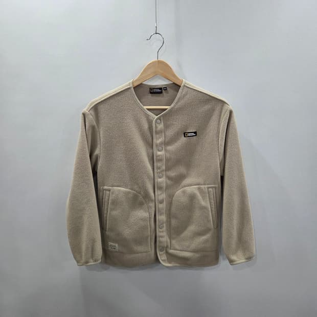 내셔널지오그래픽 키즈 플리스 버튼다운 자켓 150/13