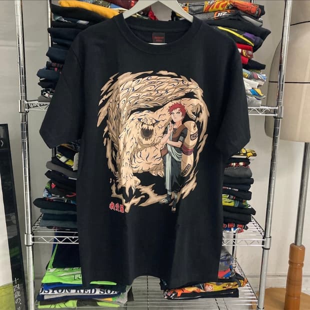 나루토 가아라 부틀렉 애니메이션 티셔츠