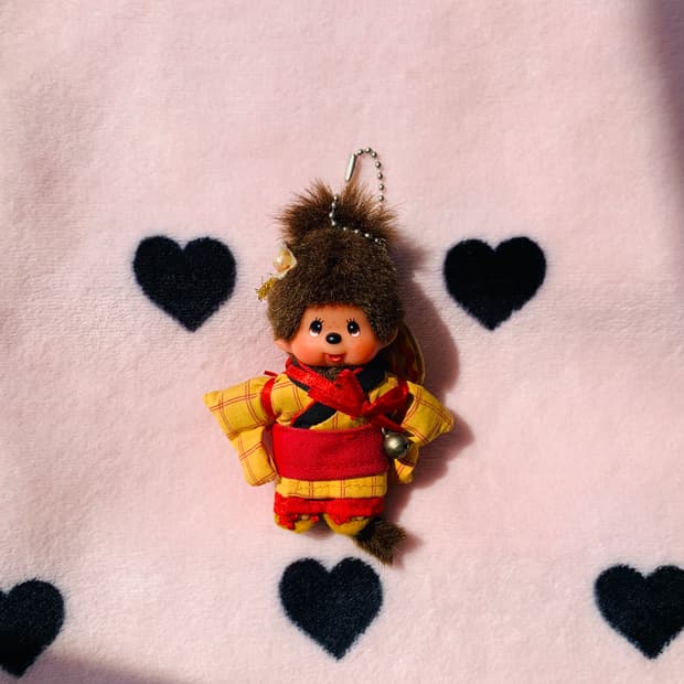 👘이즈 지역한정 기모노 몬치치 키체인