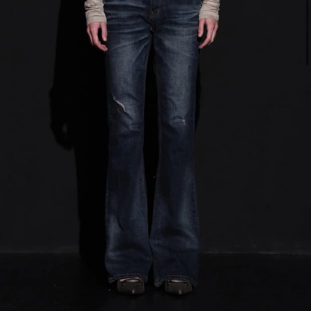 보헤미안 서울 부츠컷 데님 1사이즈