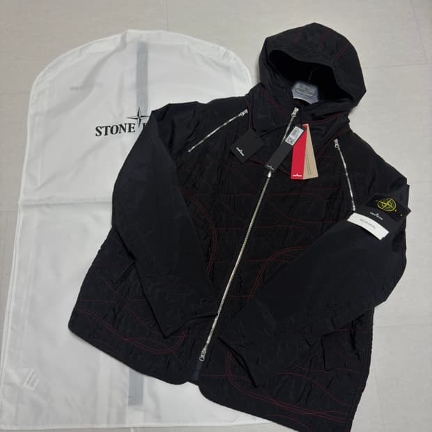 [레어,XXL] 스톤아일랜드 이어 오브 더 스네이크 나일론 메탈 자켓