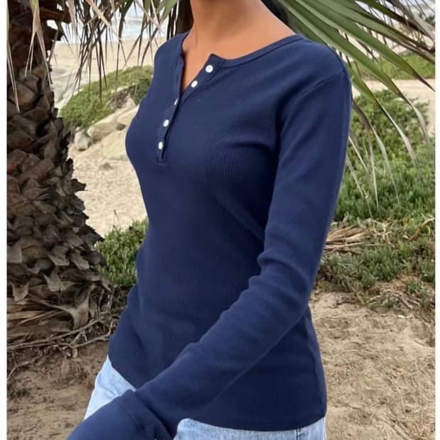 택포 브랜디멜빌 젤리 탑 네이비