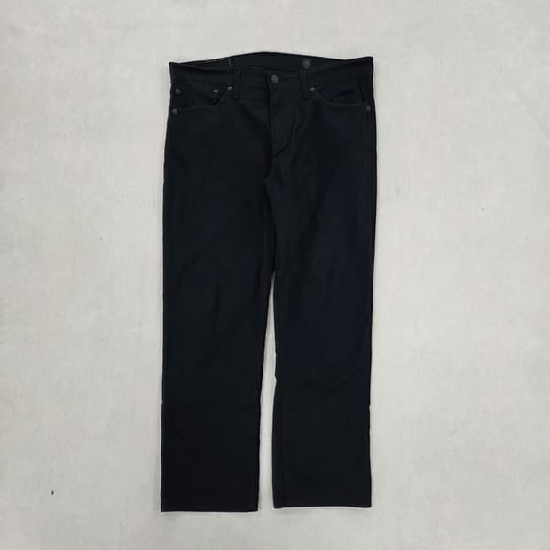 [W34 L32] 리바이스 511 블랙 면바지 1230J