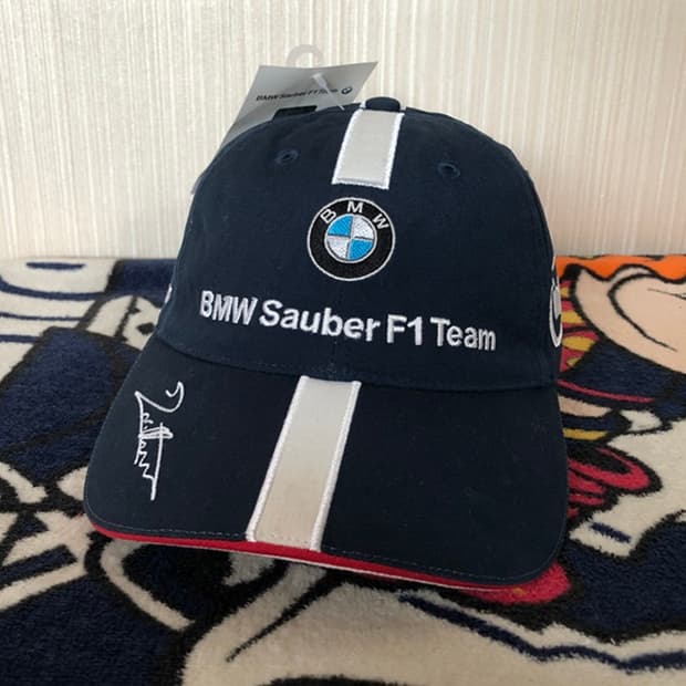 BMW Sauber(자우버) F1팀 레이싱모자/캡/자크 빌뇌브Jr