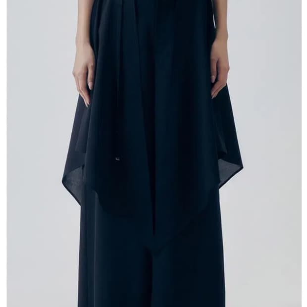 트리밍버드 슬랙스 Layered Drape Strap Trouser