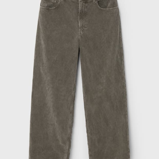 오라리 25f/w 피그먼트 다이드 코듀로이 팬츠