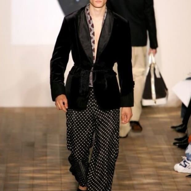 루이비통 실크-벨벳 스모킹 재킷(50 사이즈)유니색스/해외발송