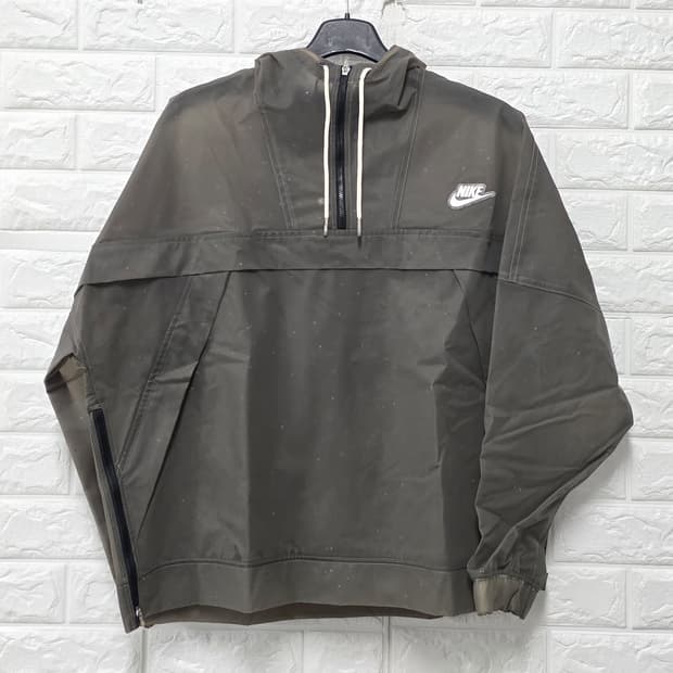 나이키 아노락 바람막이 후드 L 남녀공용