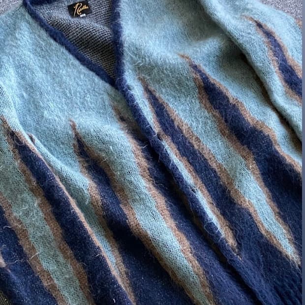 [M] 니들스 플레임 모헤어 가디건