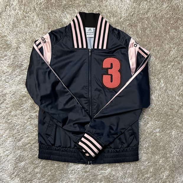 Adidas 아디다스 빈티지 져지 네이비핑크