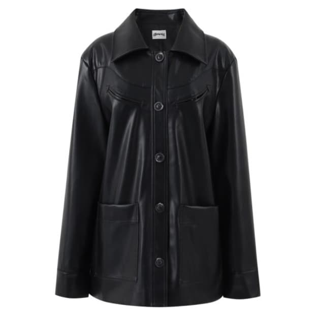 Glowny western arrow pocket 레더자켓