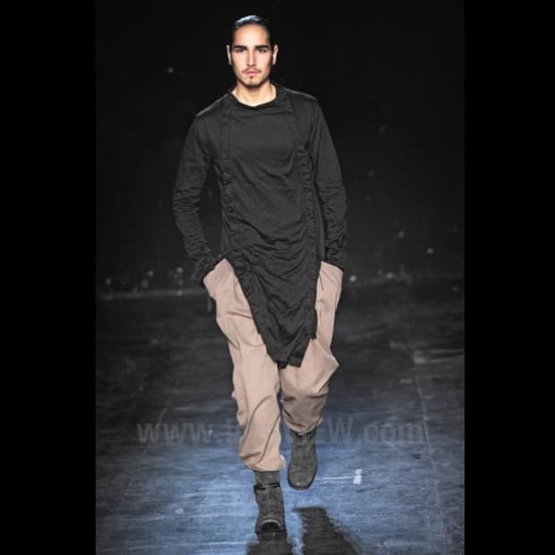 Boris Bidjan Saberi 2012 SS LayeredShirt