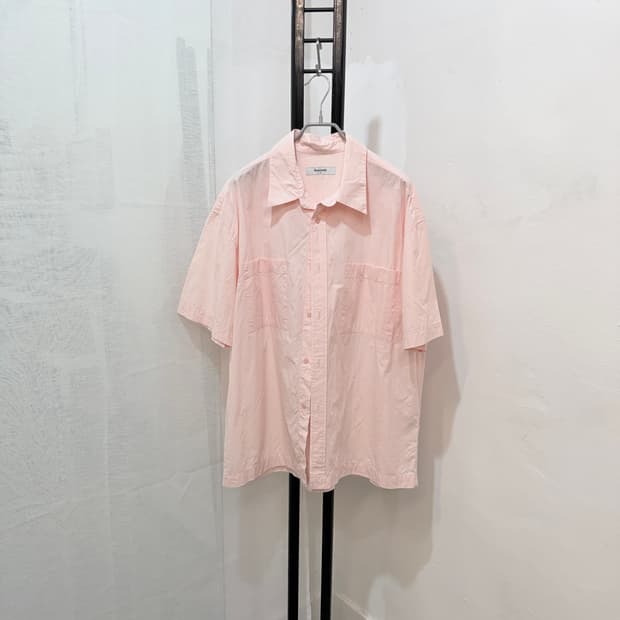 (XL)에잇세컨즈 핑크 반팔셔츠 반팔남방 4686