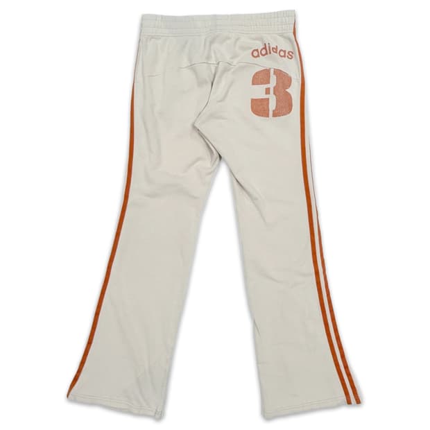빈티지 아디다스 00‘s 오랜지 로고 트랙 부츠컷 팬츠
