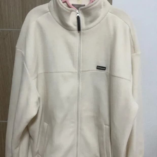 아이보리 후드집업 M