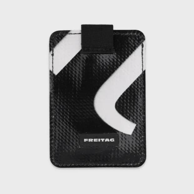 [새상품] 프라이탁 검흰 저스틴  #카드지갑 #freitag