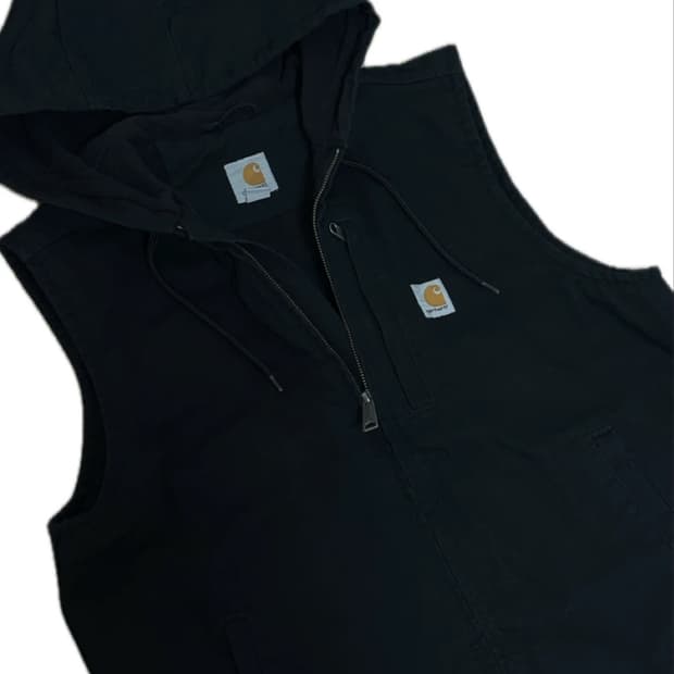 Carhartt Knoxville Vest black color