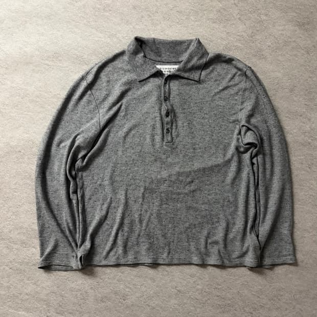 메종 마르지엘라 스티치 PK긴팔티셔츠 