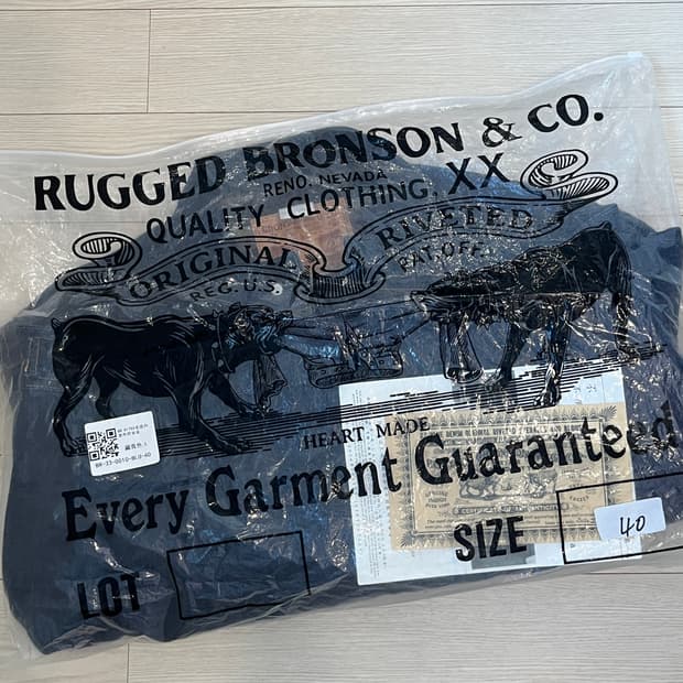 브론슨 데님 자켓 타입2 40사이즈