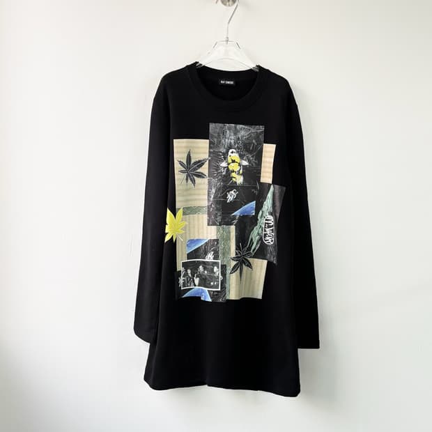 라프시몬스 15SS 드리프터 롱 스웻셔츠