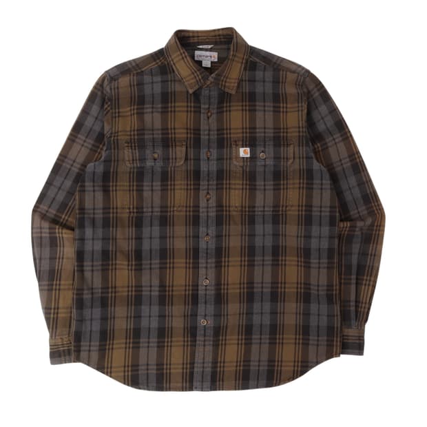 칼하트 플란넬 헤비 체크 셔츠