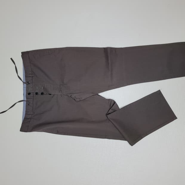 자라맨 ZARAMAN 스트링 면바지 36 카키