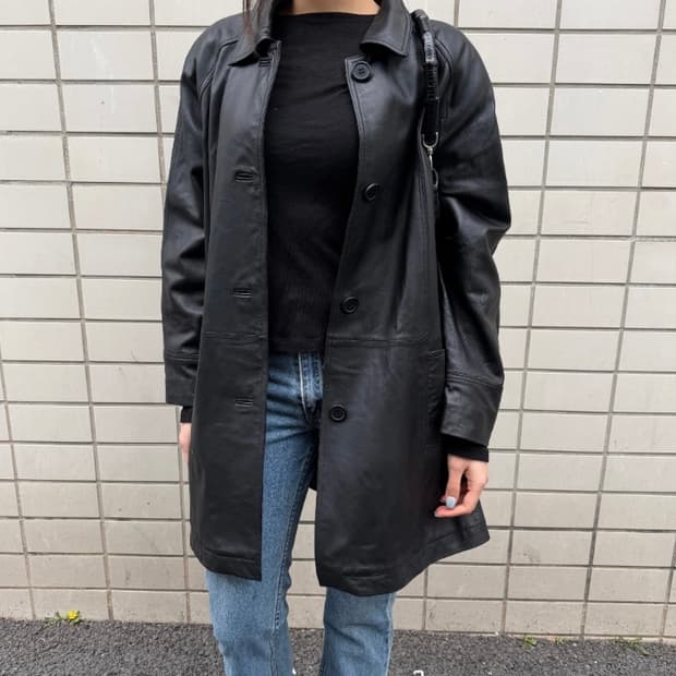 Bluelyn 블루린 빈티지 레더자켓