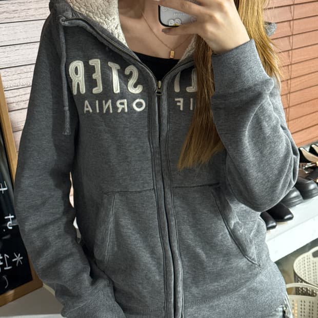 홀리스터 후드집업