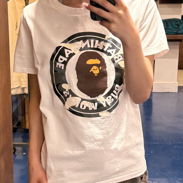 BAPE 베이프 레이디 컬리지 반팔티