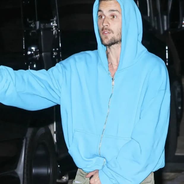 스카이라크 후드집업 블루 m