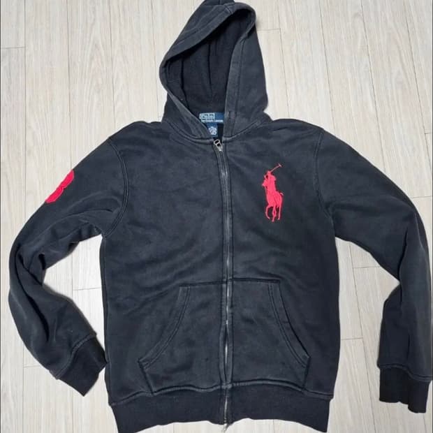 폴로 빅포니 후드집업