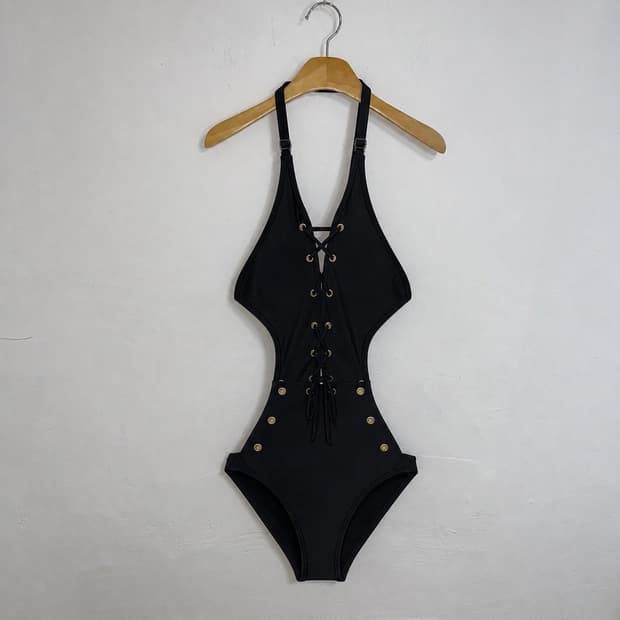 Dark glam monokini