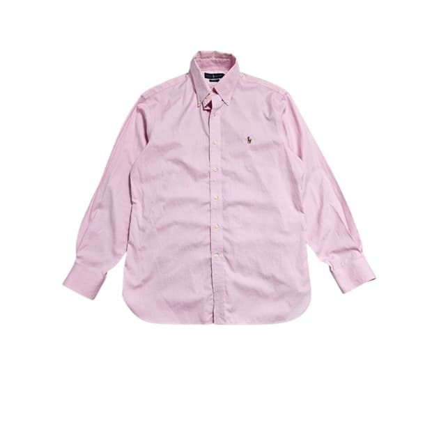 폴로 옥스포드 셔츠 핑크