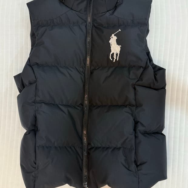 폴로 빅포니 패딩조끼