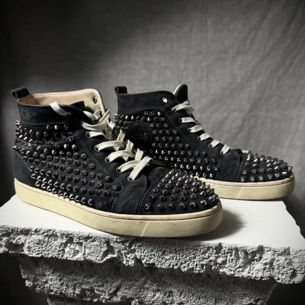 Christian Louboutin Studded High-Top
