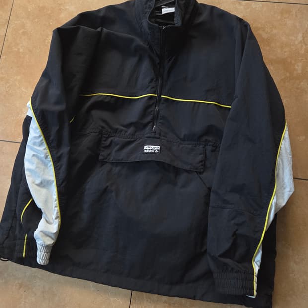 아디다스 아노락 반집업 후드티 110~115