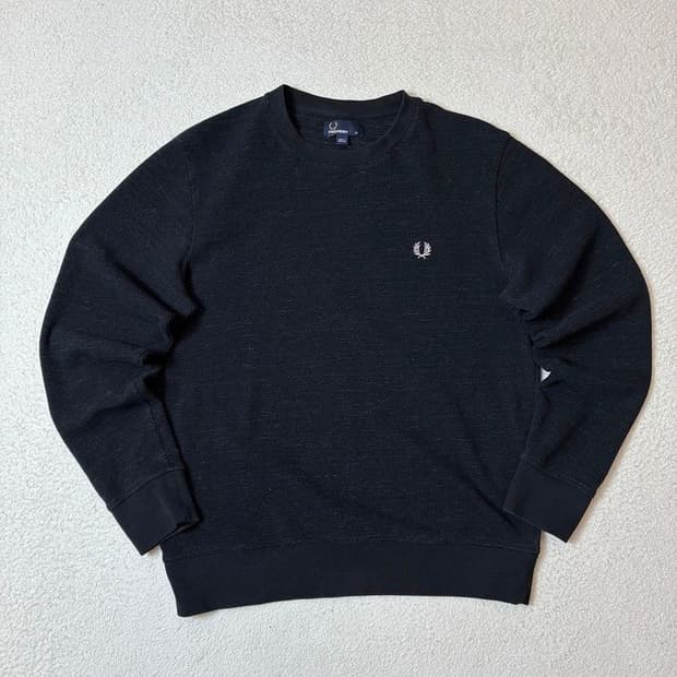 프레드페리 코튼 시그니처 니트 PN6976