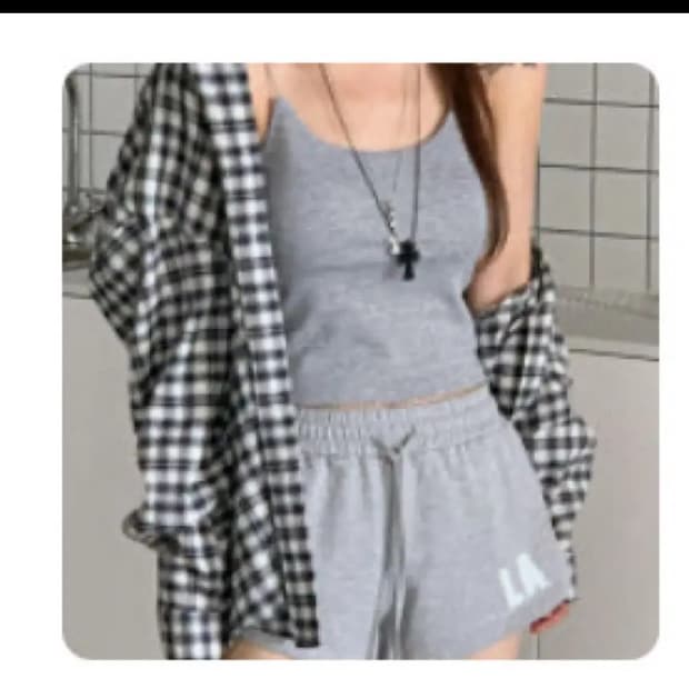 버킨 체크 린넨 남방