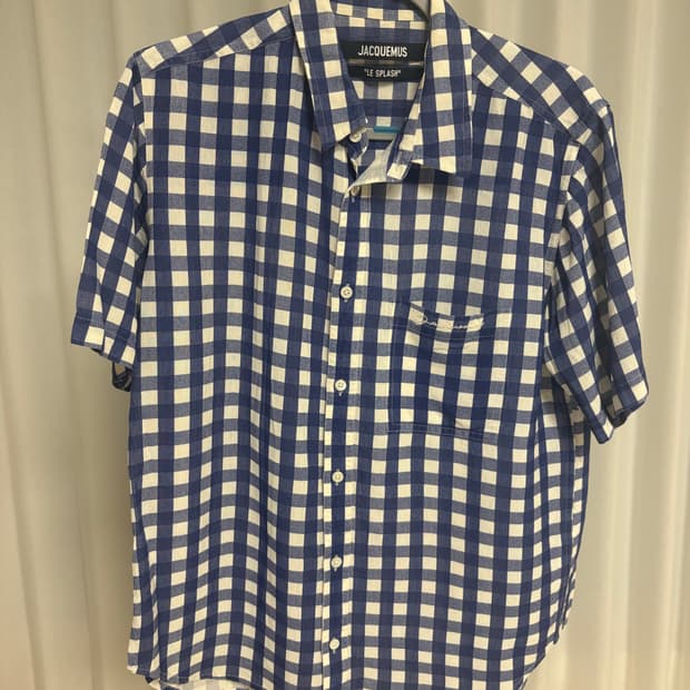 자크뮈스 스트라이프 반팔 셔츠