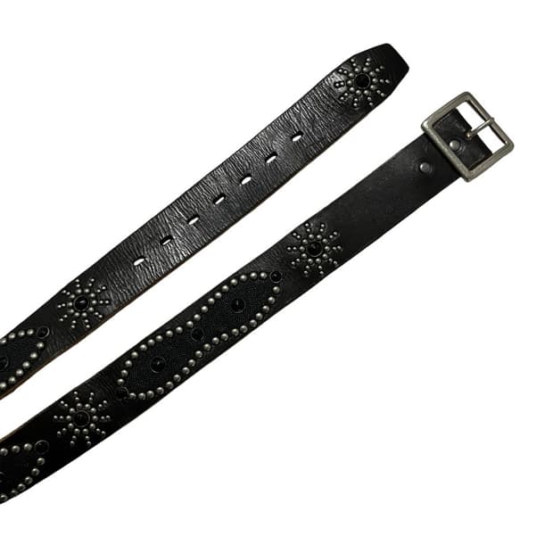 Black stud belt 스터드 벨트