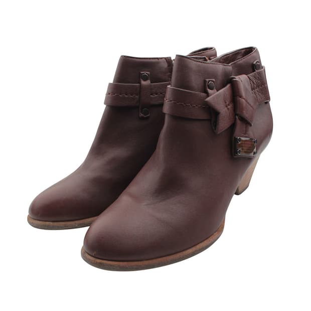 마크 바이 마크 브라운 레더 부티 44