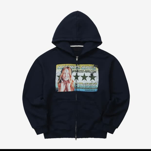 eeerrr 후드집업 네이비 L