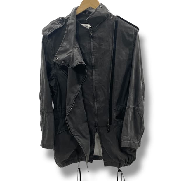 3.1 Phillip Lim 필립림 사선 하이넥 카키 필드 자켓