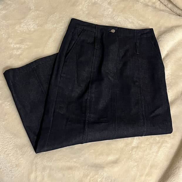 Current 커렌트 데님 스커트