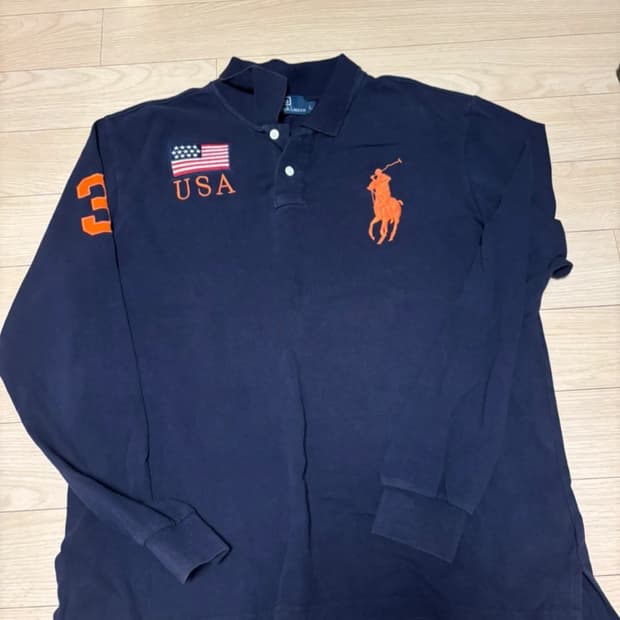 폴로 빅포니 pk 반팔 카라티 usa 잉글랜드 L