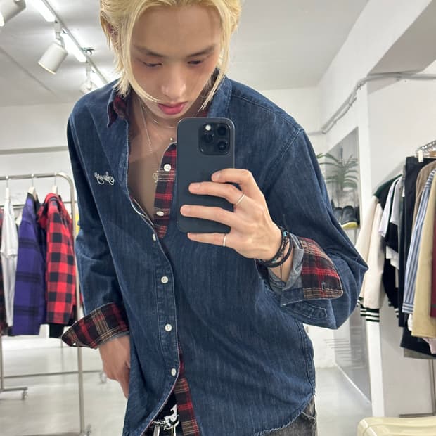 스투시 STUSSY Denim Shirt