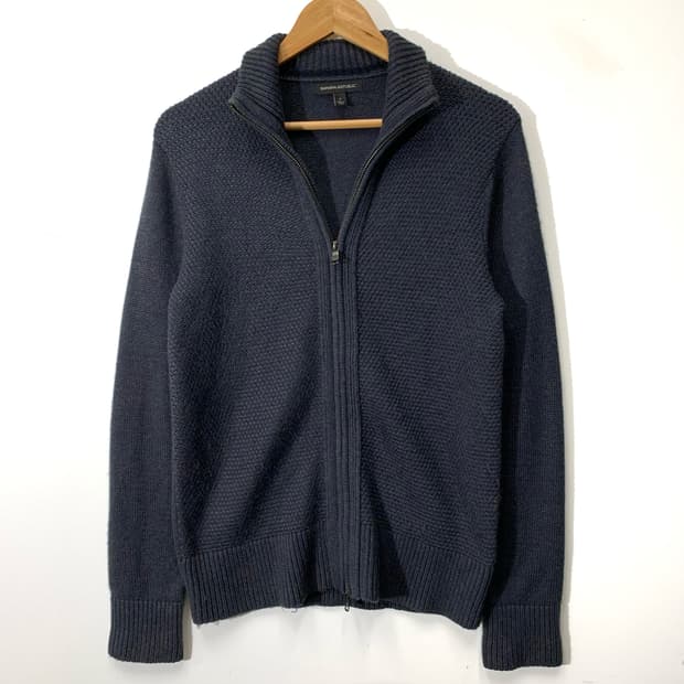 바나나리퍼블릭 투웨이 니트집업