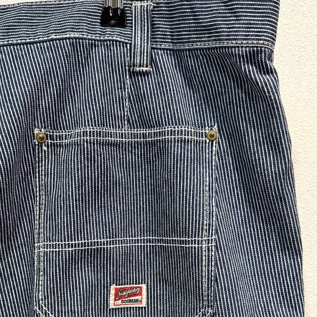 90s Dogman Hickory Stripe Pants (41.5)
