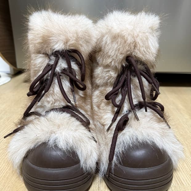 🤎브라운 퍼털 부츠 (230)👢