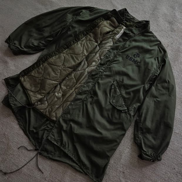 1983 USMC M-65 피쉬테일 파카